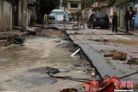 巴西圣保罗州暴雨死亡人数升至32人 仍有47人失踪