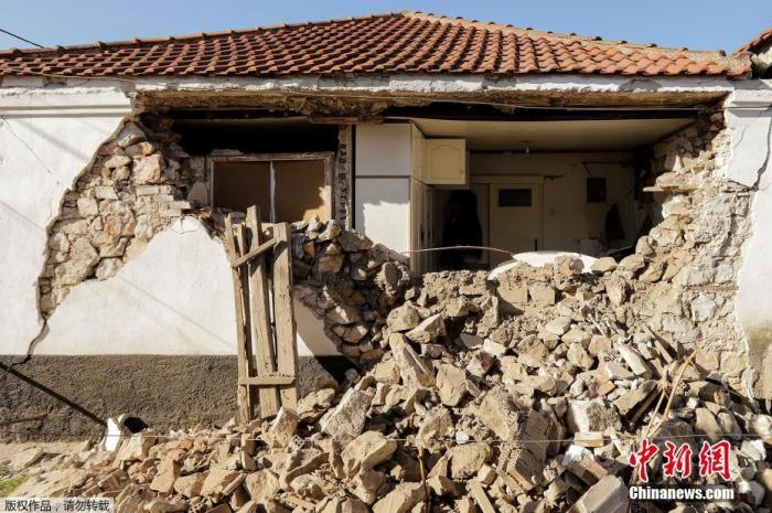 希腊接连两天发生地震 专家预测未来两月内还有余震