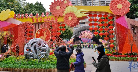 【老广贺春▪德语】Frühlingsfest-Blumenschau im Kulturpark von Guangzhou