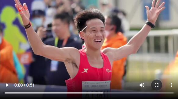 【大美广东】Shenzhen Marathon started and He Jie won the first men's full marathon for China!