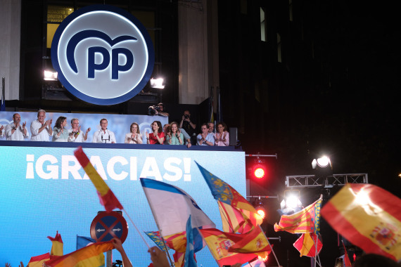 西班牙大选初步结果显示人民党成为议会第一大党