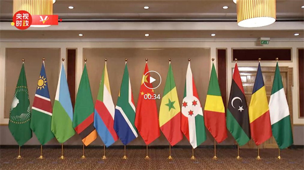 独家视频丨习近平和南非总统拉马福萨共同主持中非领导人对话会