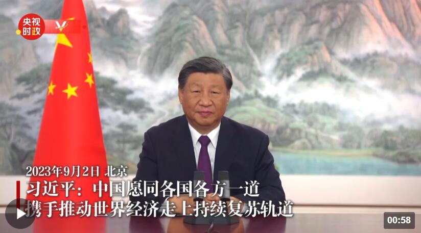 独家视频丨习近平：中国愿同各国各方一道 携手推动世界经济走上持续复苏轨道