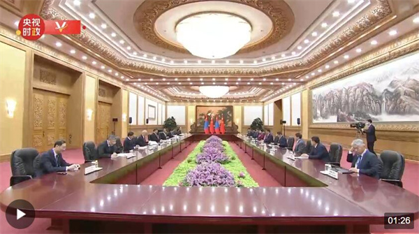 视频丨习近平会见蒙古国总统呼日勒苏赫