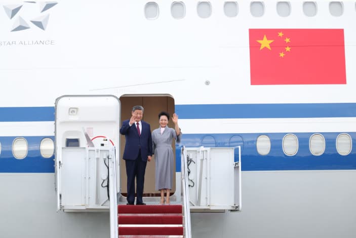视频丨习近平抵达华盛顿对美国进行国事访问