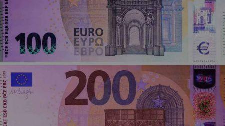 欧洲央行公布新版100欧和200欧纸币 2019年5月流通