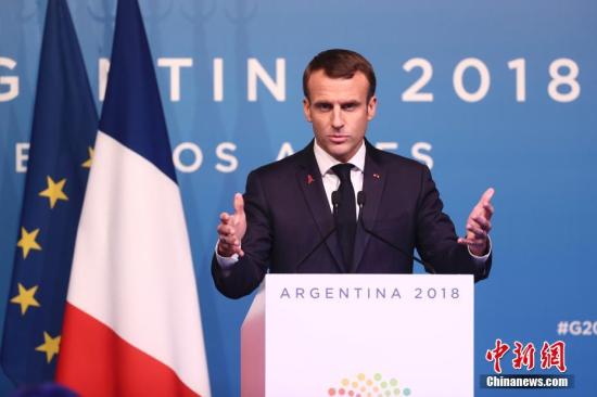 法国总统马克龙拒绝民众抗议诉求 反对恢复财产税