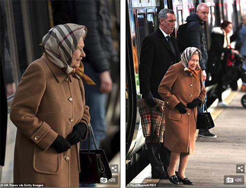 92岁英女王独自现身伦敦火车站 搭普通列车去了这里