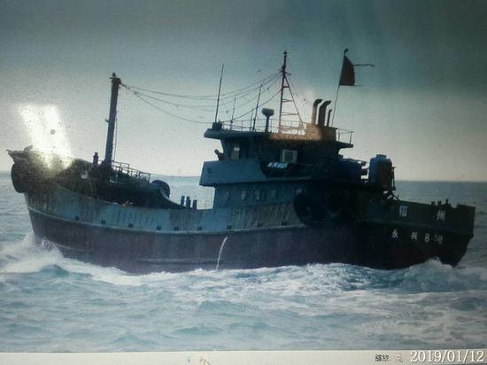 3天内2次 又一艘大陆渔船遭台当局扣押