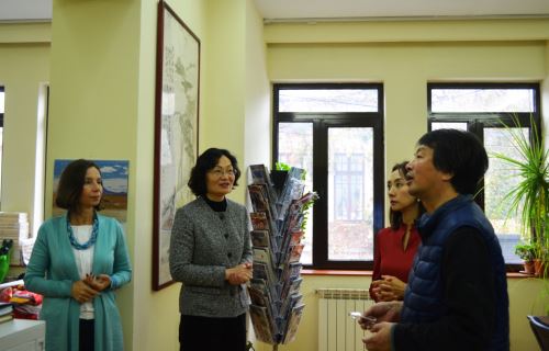 作家刘震云一行访问布加勒斯特大学孔子学院