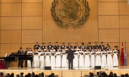 “中西经典”音乐会在日内瓦万国宫举行
