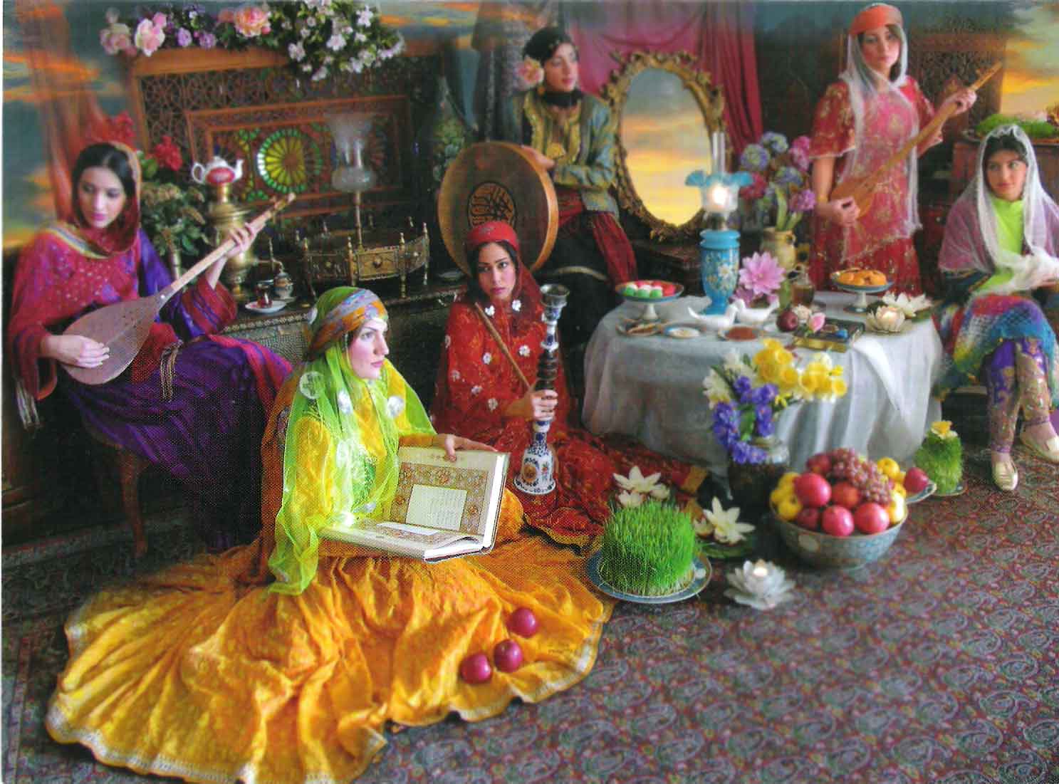 伊朗風俗 傳統新年春節親友互訪
