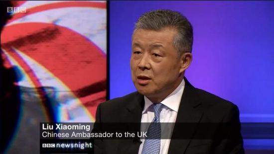 驻英大使接受BBC专访：中央从未指示香港修例