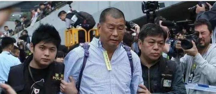黎智英等7人涉嫌违反香港国安法被香港警方拘捕