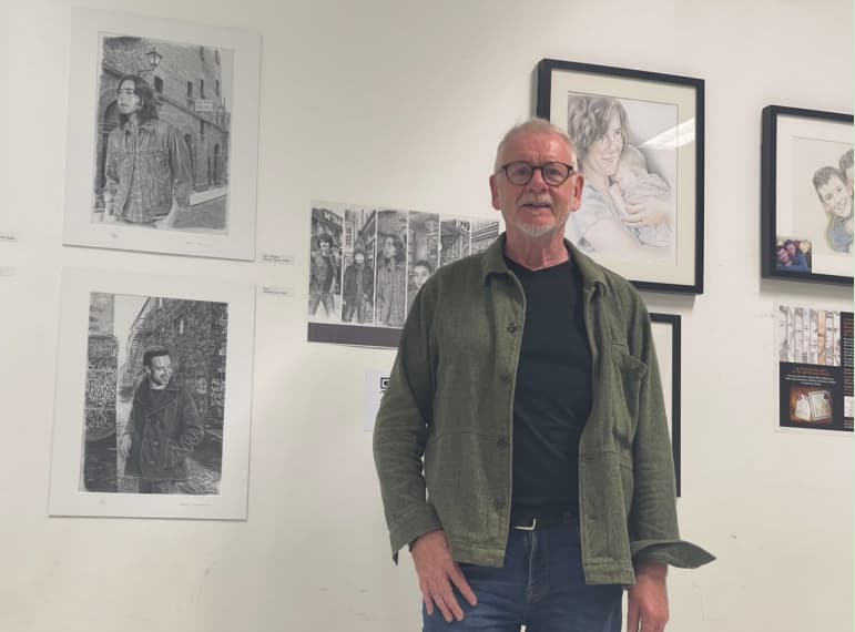 笔触凝固时光，光影对话中西：David Gleeson 亮相爱尔兰-中国文化艺术节画展